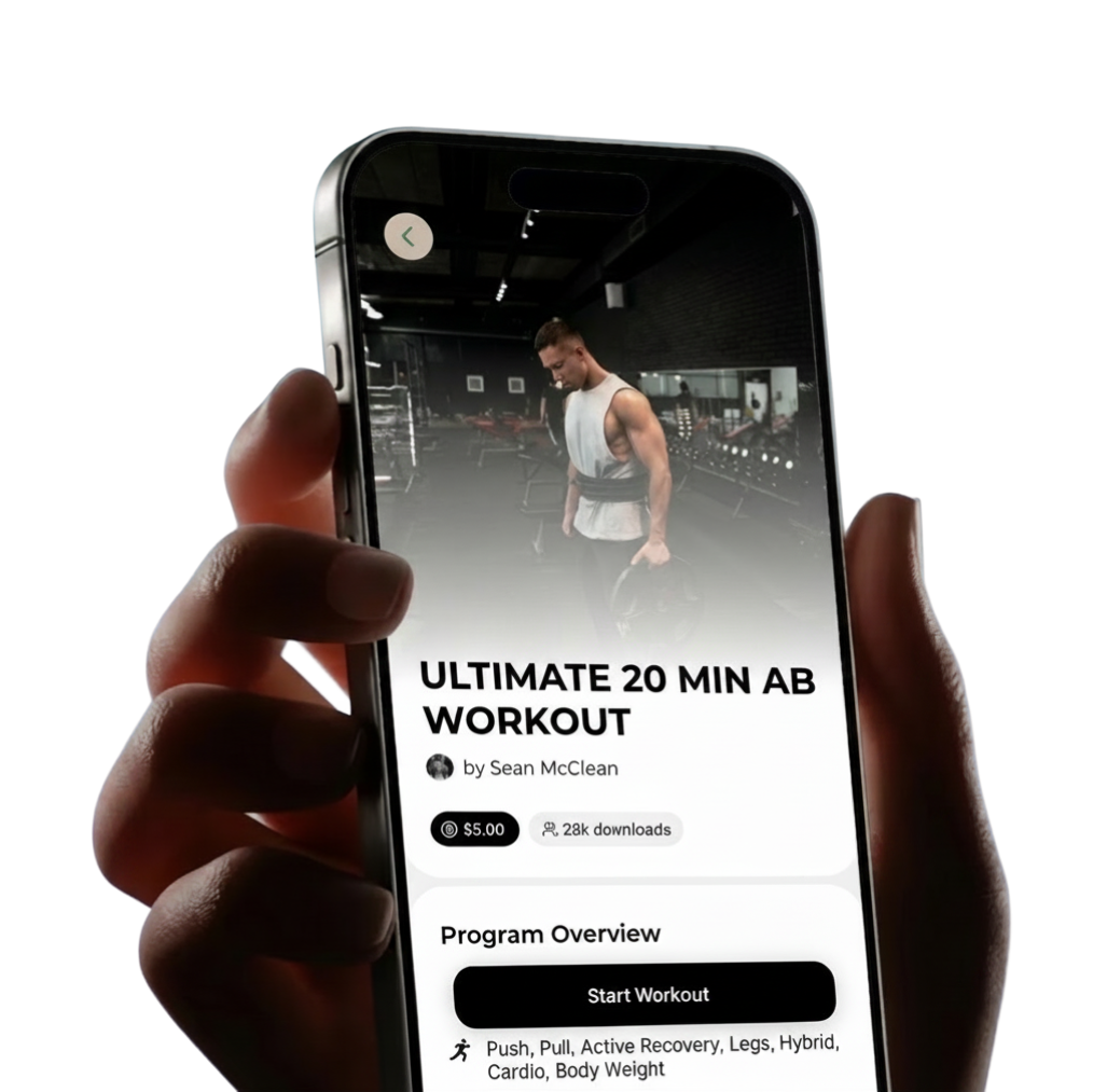 A coaching program inside the DUAL app